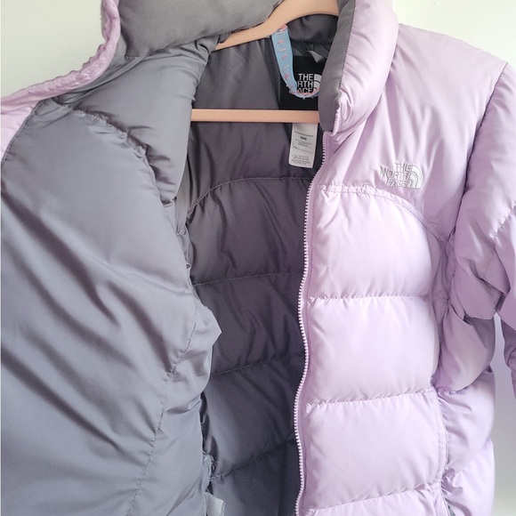 The North Face Light Purple Puffer - Picture 3 of 7